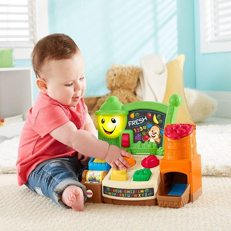 Развивающая игрушка Fisher Price Обучающий прилавок Веселые фрукты (рус.-англ.) 65 песен и фраз (FBM32)
Развивающая игрушка Fisher Price Обучающий прилавок Веселые фрукты (рус.-англ.) 65 песен и фраз (FBM32)