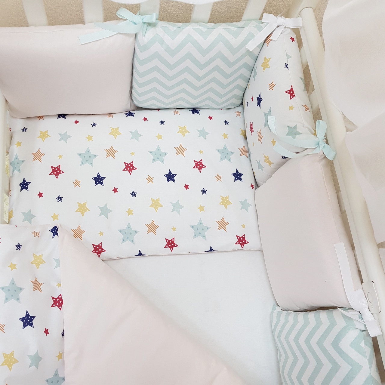 Комплект в кроватку Маленькая соня Baby Stars №52 поплин стандарт/овал с бортиками 6 предметов детский арт.0220225
Комплект в кроватку Маленькая соня Baby Stars №52 поплин стандарт/овал с бортиками 6 предметов детский арт.0220225