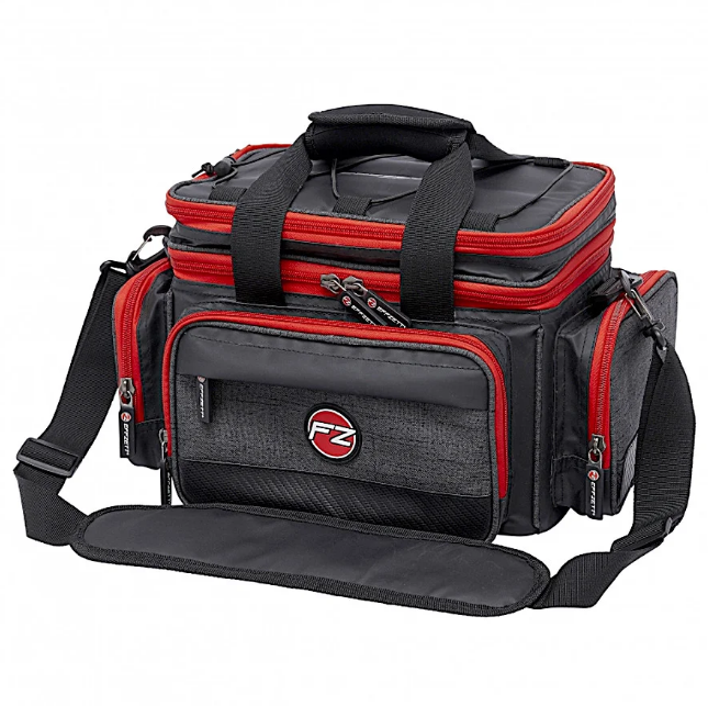 Сумка для рыбалки DAM Effzett Pro-Tact Spinning Bag +4 коробки 39x25х22см Red/Black
Сумка для рыбалки DAM Effzett Pro-Tact Spinning Bag +4 коробки 39x25х22см Red/Black