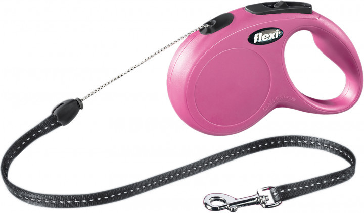 Поводок - рулетка трос 8 м до 12 кг New CLASSIC, Cord Leash S розовая Flexi BGL-FL-19
Поводок - рулетка трос 8 м до 12 кг New CLASSIC, Cord Leash S розовая Flexi BGL-FL-19