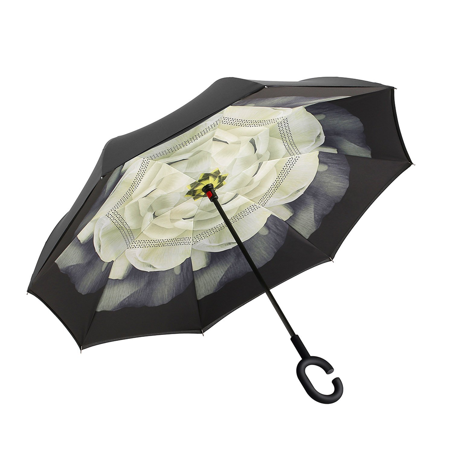 Зонт обратного сложения наоборот Up-Brella умный антизонт (смарт зонт) Белый цветок
Зонт обратного сложения наоборот Up-Brella умный антизонт (смарт зонт) Белый цветок