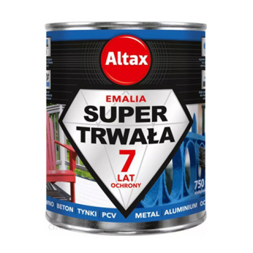 Супер стойкая эмаль Altax Super Trwala Emalia универсальная для наружных работ голубая
Супер стойкая эмаль Altax Super Trwala Emalia универсальная для наружных работ голубая