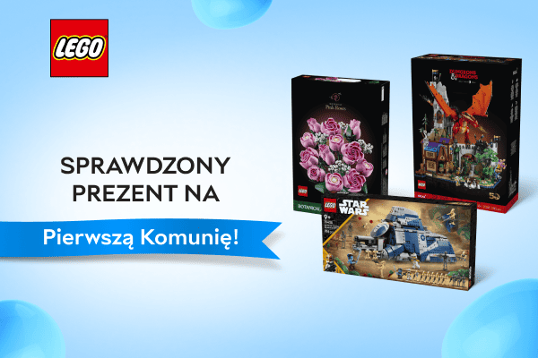 LEGO – sprawdzony prezent na Pierwszą Komunię!