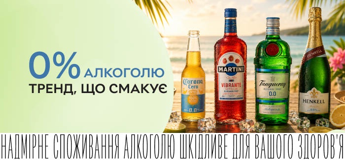 Акция! Безалкогольные алкогольные напитки на любой вкус!