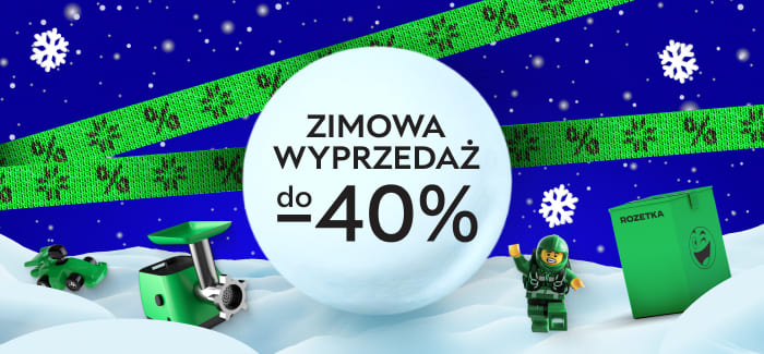 Zimowa wyprzedaż 2025 do -40%