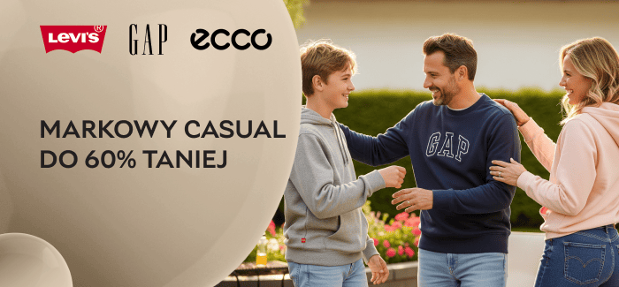 Markowy casual do 60% taniej!