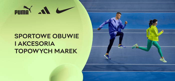 Sportowe obuwie i akcesoria topowych marek 👟 -75 zł z kodem SPORT