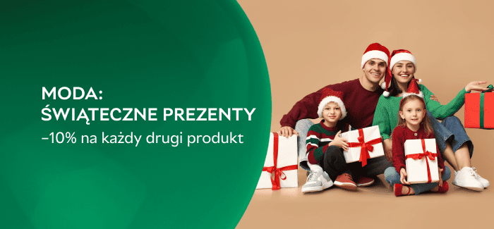 Moda: Świąteczne prezenty dla dużych i małych 🎄1+1 = dodatkowe -10%