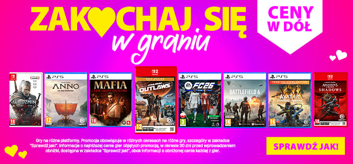 Zakochaj się w graniu! 🎮❤️