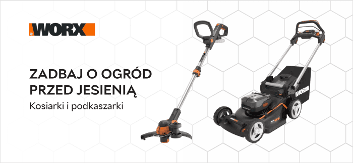 Kosiarki i podkaszarki WORX – zadbaj o ogród przed jesienią