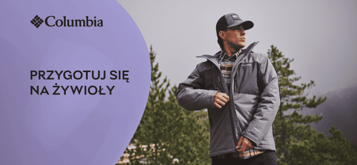 Gotowi na outdoorową przygodę z Columbia! 🏔️ -15% na drugi produkt!