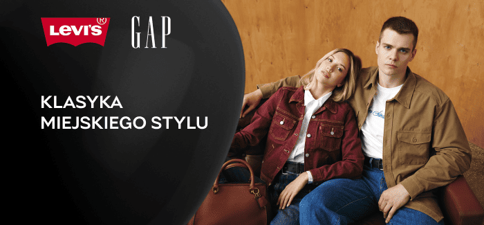 GAP & Levi's: klasyka miejskiego stylu ✨-15% na drugi produkt!