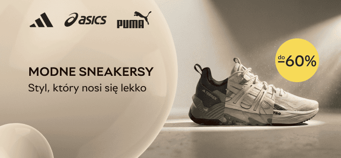 Modne sneakersy do -60%: styl, który nosi się lekko!