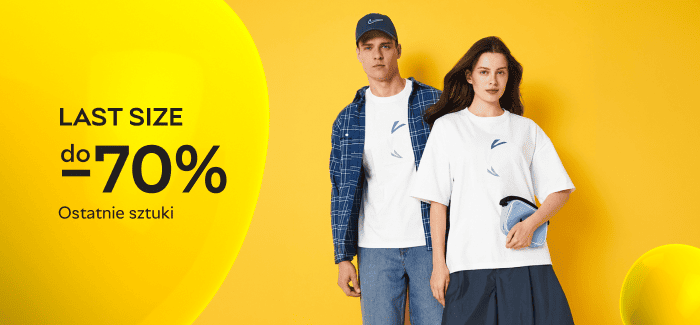 Last size – ostatnie sztuki do -70%!