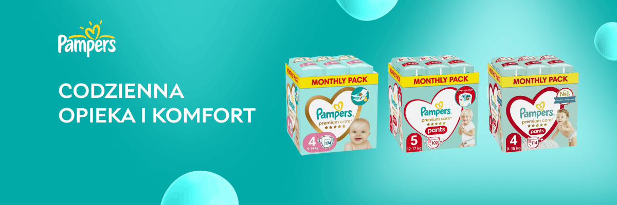 Pampers. Codzienna opieka i komfort