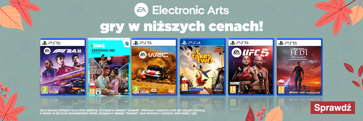 Electronic Arts - gry w niższych cenach!