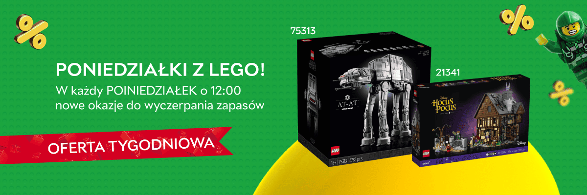 LEGO Happy Hours w Rozetka  Pokochaj poniedziałki i kup LEGO i zabawki w najlepszych cenach!