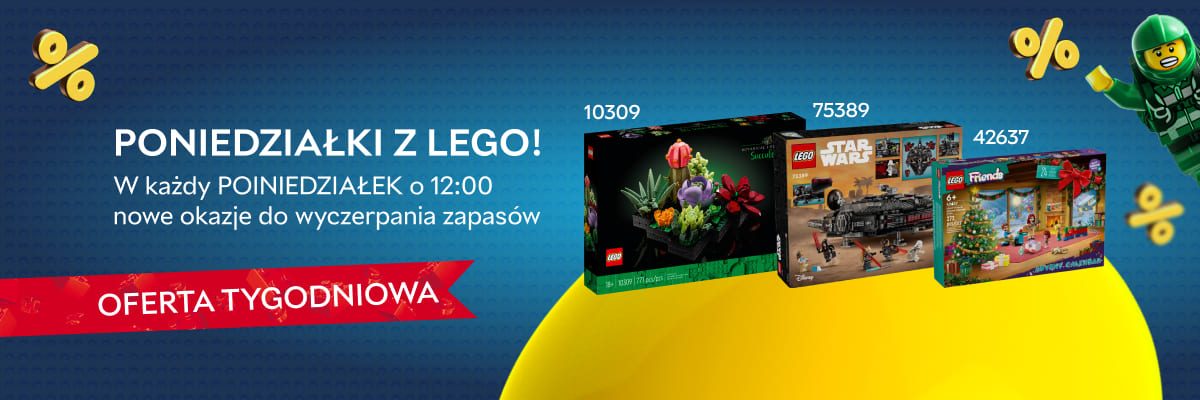 LEGO Happy Hours w Rozetka  Pokochaj poniedziałki i kup LEGO i zabawki w najlepszych cenach!