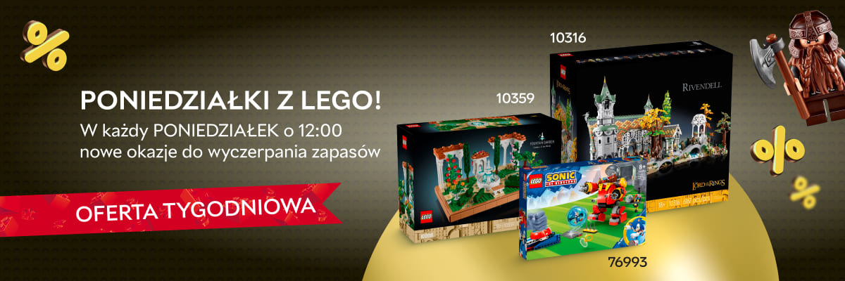 LEGO Happy Hours w Rozetka  Pokochaj poniedziałki i kup LEGO i zabawki w najlepszych cenach!