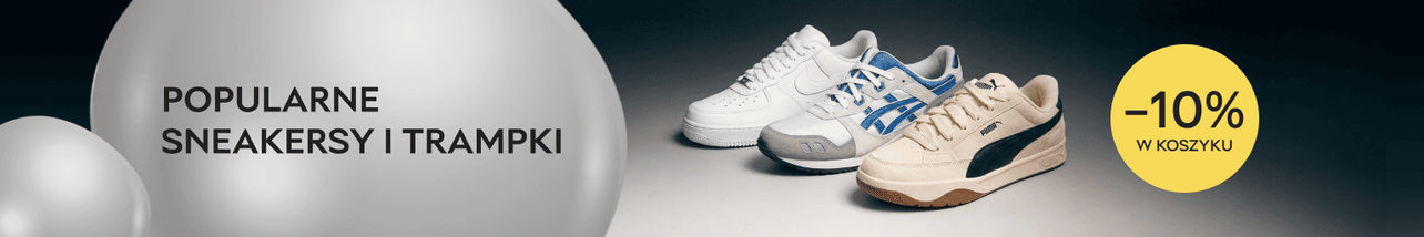Popularne sneakersy i trampki – zyskaj -10% na cały koszyk!