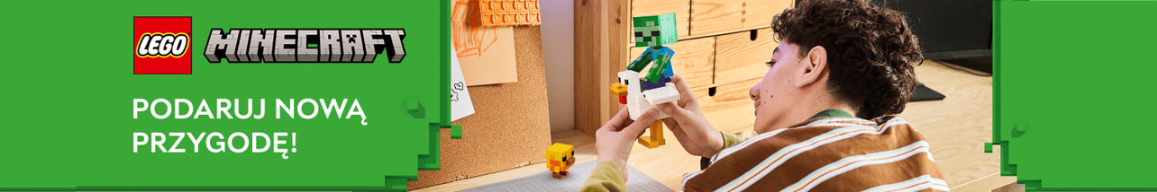 LEGO® Minecraft – podaruj nową przygodę!
