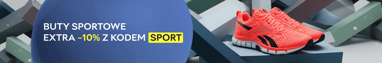 Rozdajemy dodatkowy rabat na buty sportowe – kodem SPORT kupuj o extra 10% taniej!