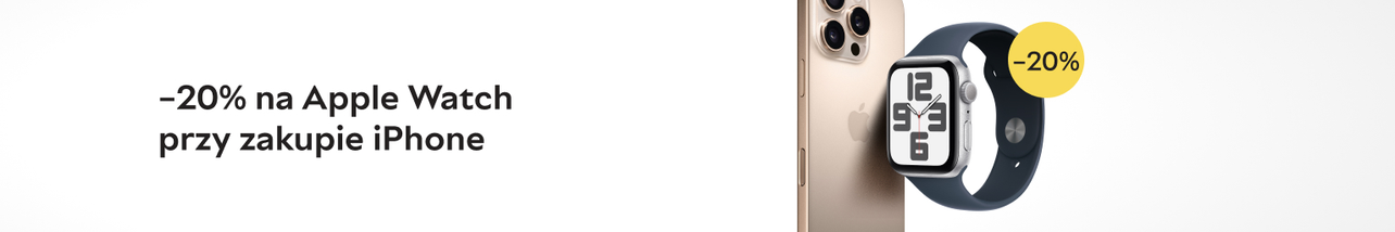 -20% na Apple Watch przy zakupie iPhone!