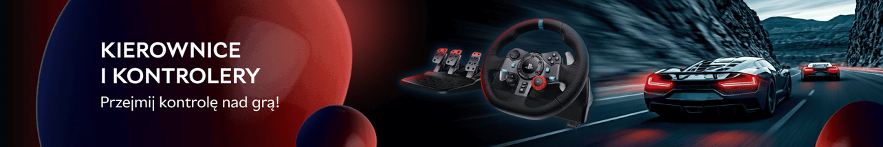 🏎️ Kierownice i kontrolery – przejmij kontrolę nad grą 🎮