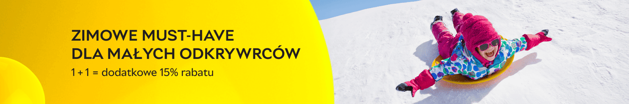 Zimowe must-have dla małych odkrywców ❄️ 1+1 = dodatkowe -15%