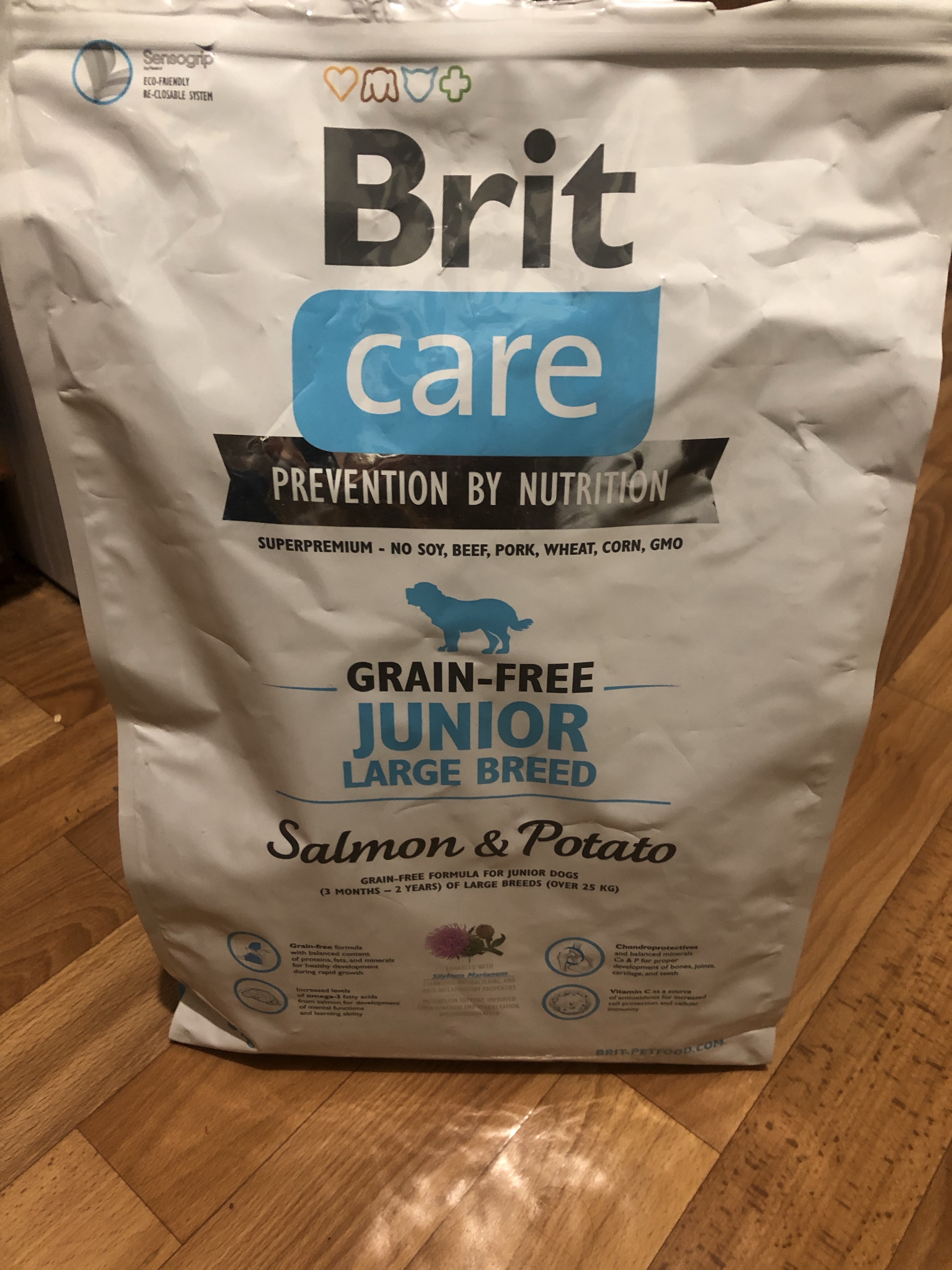 Brit care junior salmon & outlet potato