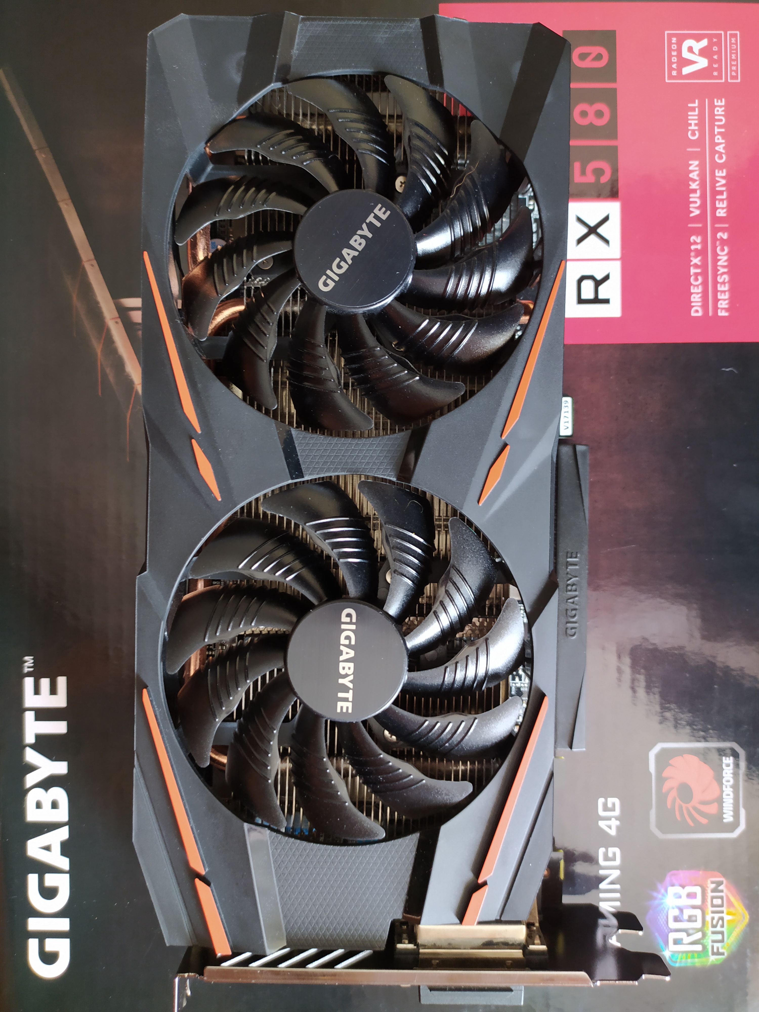 Видеокарта Gigabyte PCI-Ex Radeon RX 580 Gaming 4GB GDDR5 (256bit