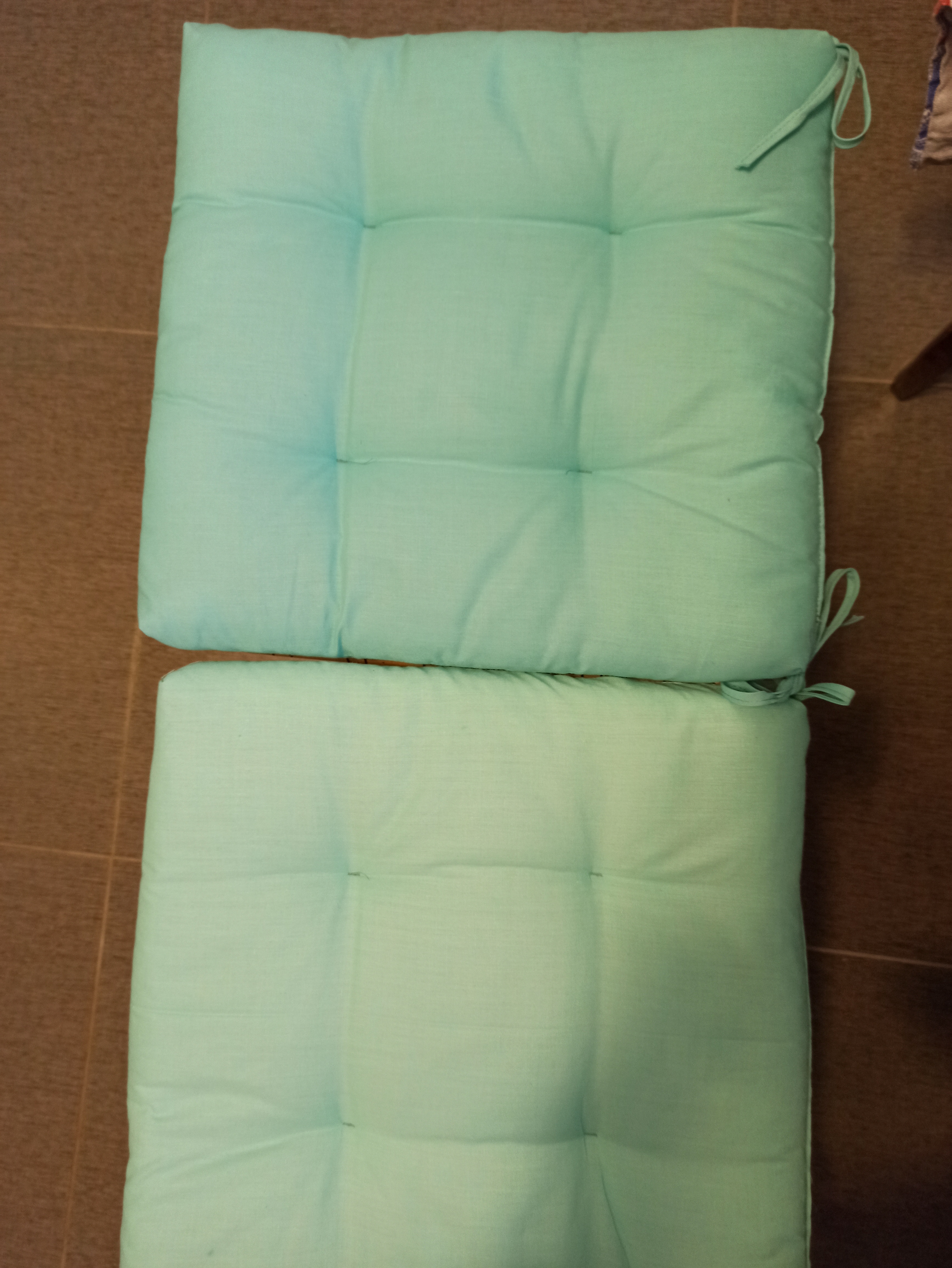 Подушка на стул Прованс, 40х40 см, серый (21420)