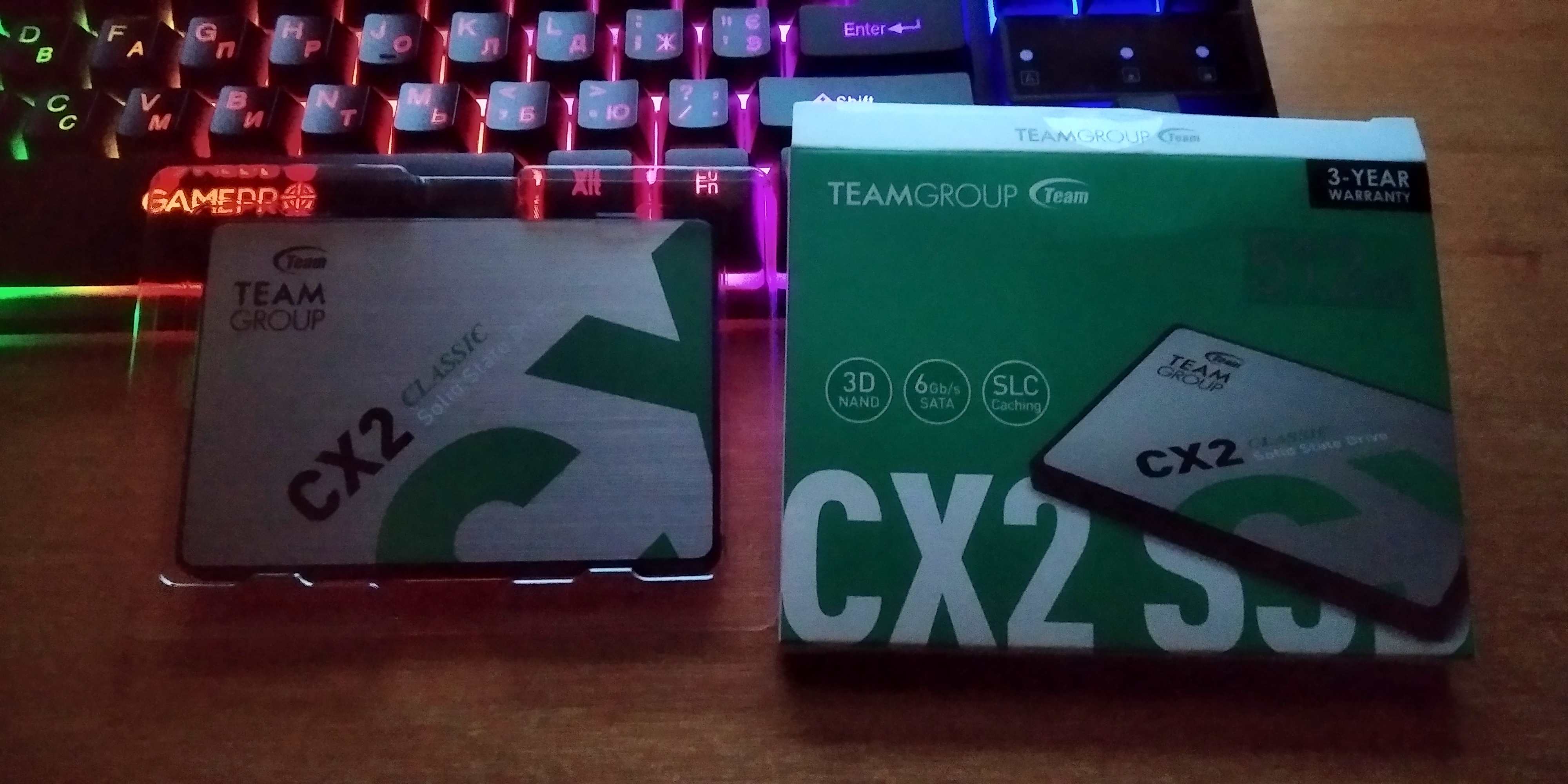 SSD диск Team CX2 512GB 2.5