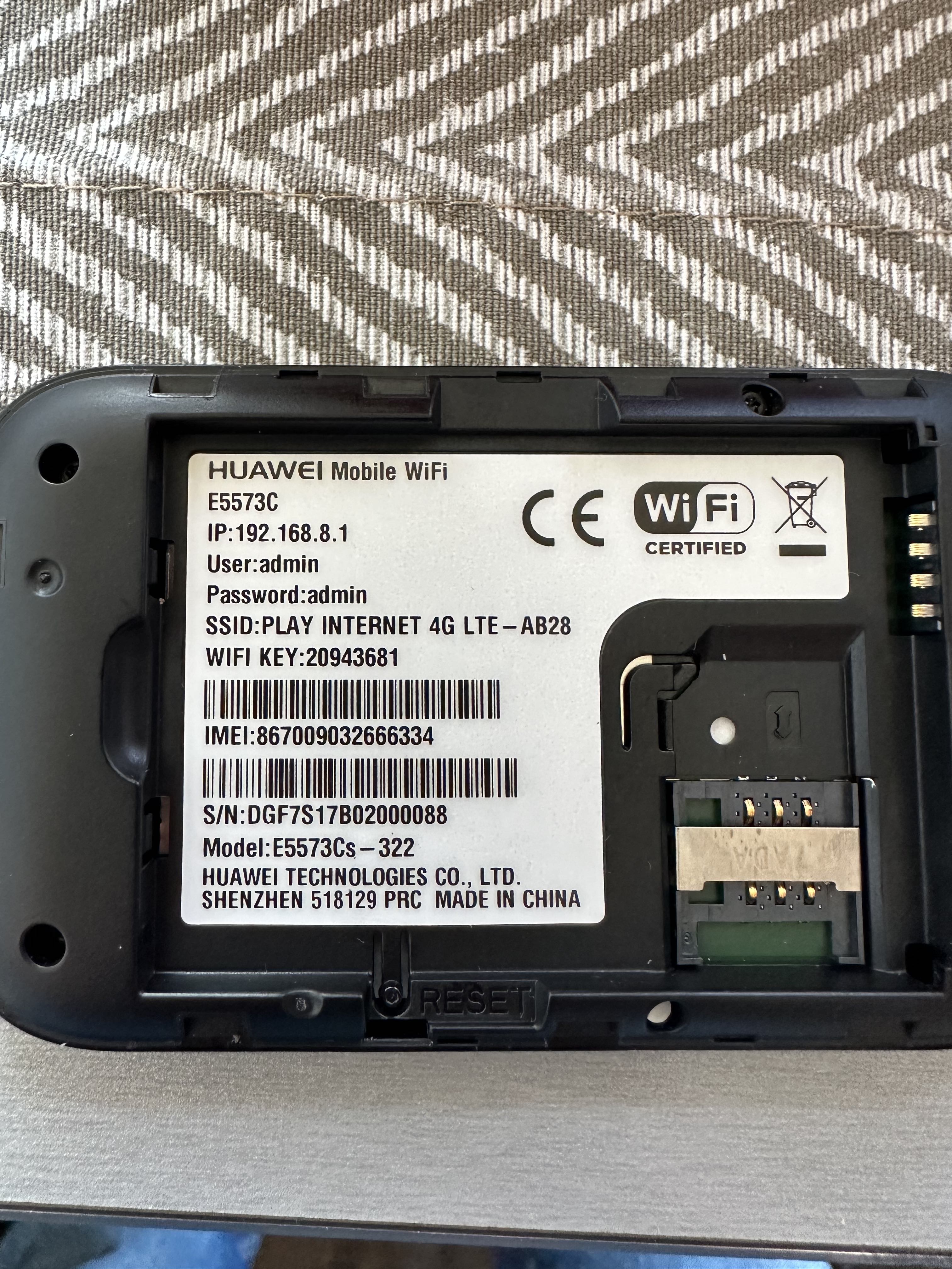 4G WiFi роутер Huawei E5573s-320 (Black) – фото, отзывы, характеристики в  интернет-магазине ROZETKA от продавца: Mobicon | Купить в Украине: Киеве,  Харькове, Днепре, Одессе, Запорожье, Львове