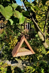 Подвесная садовая кормушка для птиц House_for_birds "Вигвам" фото от покупателей 17