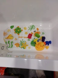 Килимок для ванни Baby Team 69.5х38.5 см (7415) фото від покупців 8