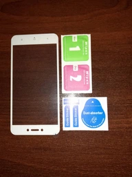 Защитное стекло Chyi Xiaomi Redmi 4X / 4X Pro Full cover белый 0,26 мм фото от покупателей 2