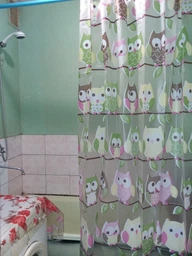 Шторка для ванной и душа&nbsp;Ekodeo&nbsp;180x200&nbsp;см синий голубой