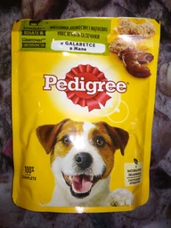 Упаковка влажного корма для взрослых собак Pedigree Говядина и печенка в желе 24 шт по 100 г (5900951217265)