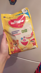 Молочна каша Milupa Манна з фруктами 210 г (5900852930041) фото від покупців 7