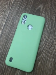 Силіконовий (TPU) чохол Deexe Silicone Case для Motorola Moto E6S / Moto E6i - Yellow фото від покупців 1