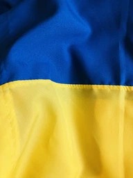Прапор України з габардину, національний прапор України розмірами 90см х 135см, зовнішній, кольорів синього та жовтого фото від покупців 1