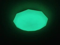 Люстра светодиодная потолочная LUMINARIA ALMAZ 60W RGB R495 SHINY 220V IP20, LED светильник с пультом ДУ фото от покупателей 8
