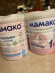 Суха адаптована суміш MAMAKO 1 Premium на основі козячого молока з олігосахаридами грудного молока 0-6 місяців 800 г (8437022039039) фото від покупців 15