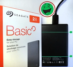 Внешний жесткий диск 2.5" USB 5.0TB Seagate Bacis Black (STJL5000400)