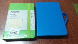 Книга записная Axent Partner, 95x140 мм, 96 листов, клетка, малахитовая (8301-31-A)