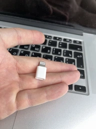Адаптер Lapara Apple Lightning - Micro USB Black (LA-Lightning-MicroUSB-adaptor black) фото от покупателей 1