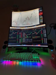 Настільне кріплення для двох моніторів ITech Black (MBS-21M) фото від покупців 2