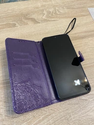 Чехол Vintage для Xiaomi Redmi 9A книжка кожа PU черный