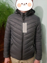 Куртка демисезонная с капюшоном мужская Colin's CL1021308INV S Синяя (CL1021308INV_S) фото от покупателей 6